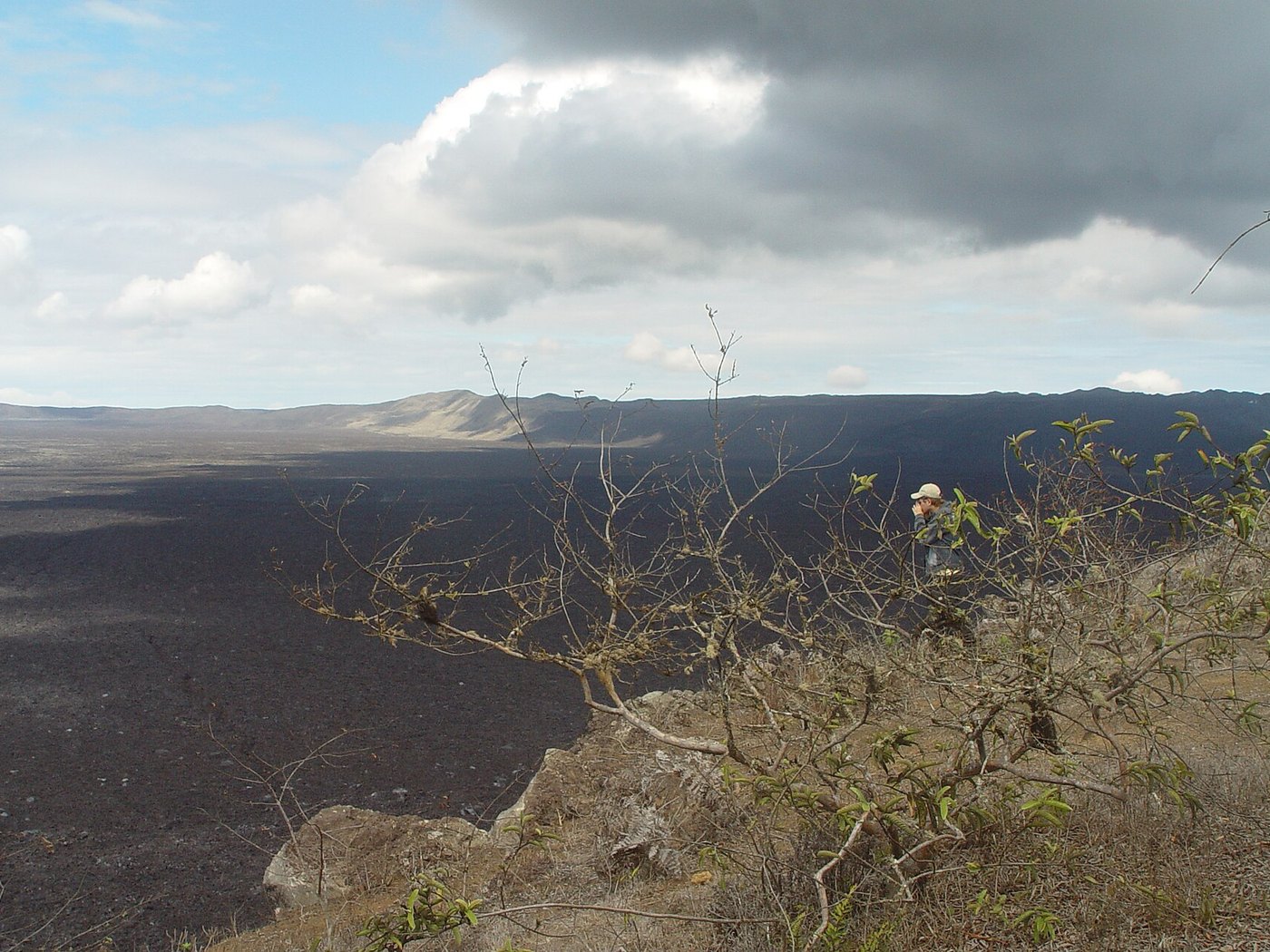 Sierra Negra Volcano in the Galápagos